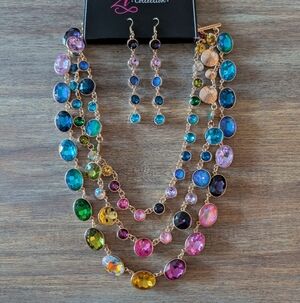 Paparazzi Accessories Zi Collection Elated Multi-Colored Necklace 2024 NEW